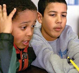 Children Reading Together